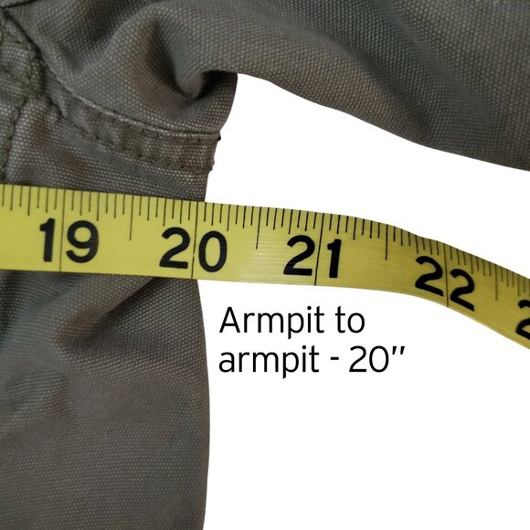 RuffHewn Military Green Army Jacket 100% Cotton L - Picture 13 of 16